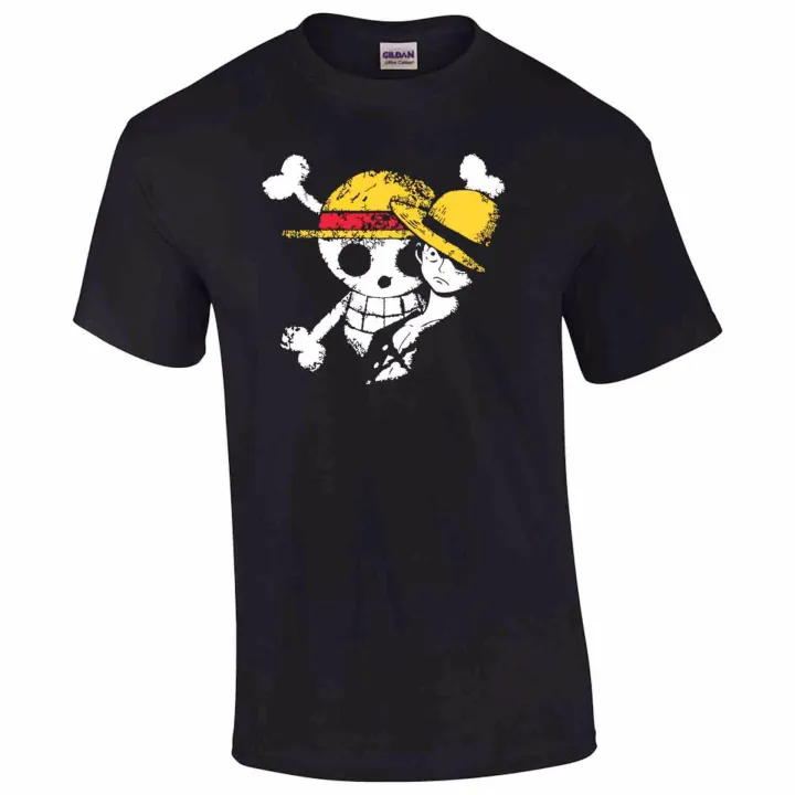 One piece t shirt design black Clearance