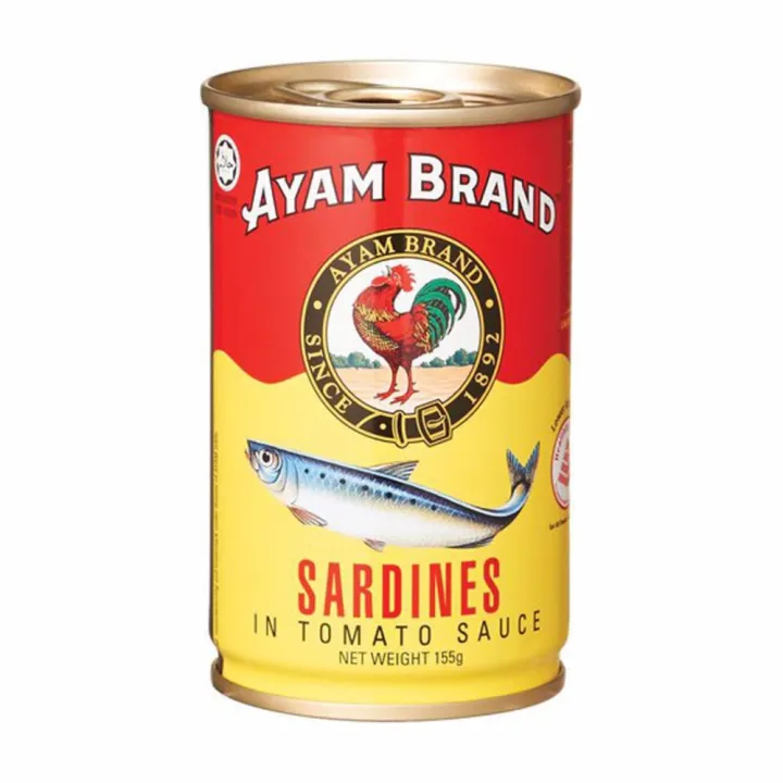 Ayam Brand Sardines in Tomato Sauce 155g | Lazada PH