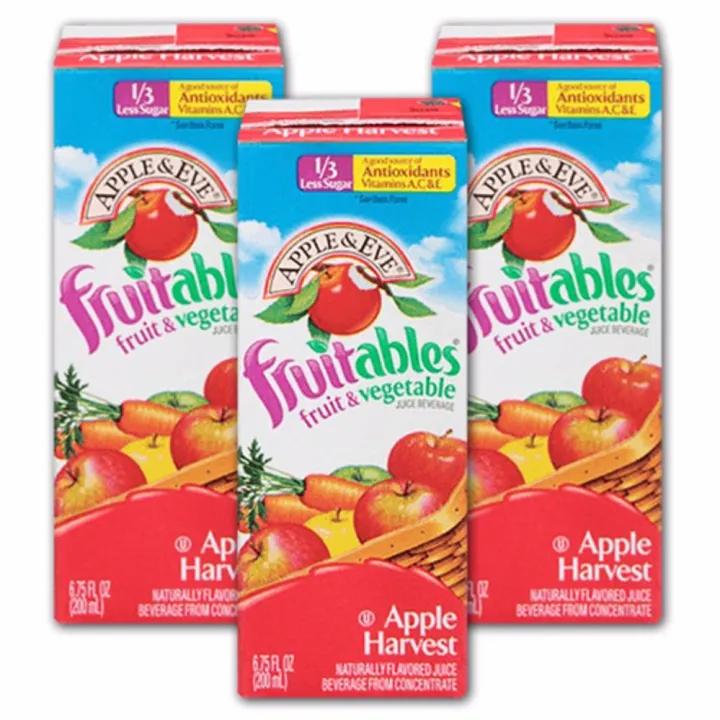 Apple & Eve Fruitables Apple Harvest Juice Drink 3 Pack (200ml per pack