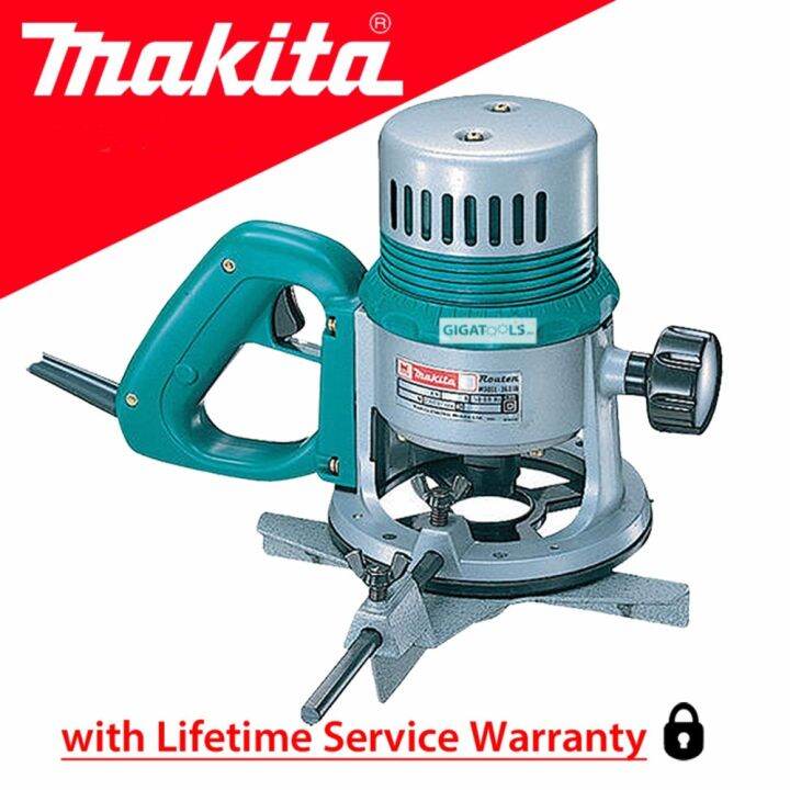 Makita 3601B 12.7mm 1/2 Inch Heavy Duty Router ( Made In Japan ...