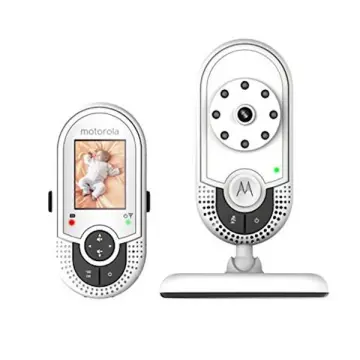 motorola MBP33S Wireless Video Baby Monitor with 2.8-Inch Color LCD, Zoom  and Enhanced Two-Way Audio, 720p