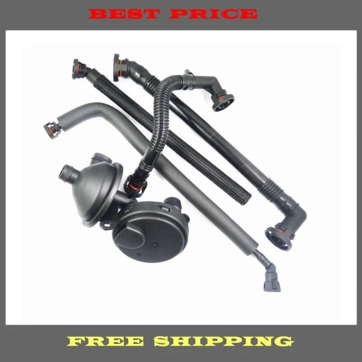 New PCV CRANKCASE VENT VALVE & BREATHER HOSE KIT Fit BMW E46 3 Series Set of 5 Lazada PH