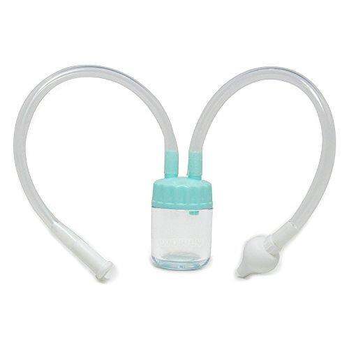 Baby Nasal Aspirator and Booger Sucker for Newborns Toddlers BPA Free Bulb  Syringe - Safe Nose Cleaner Reusable Nose Sucker 