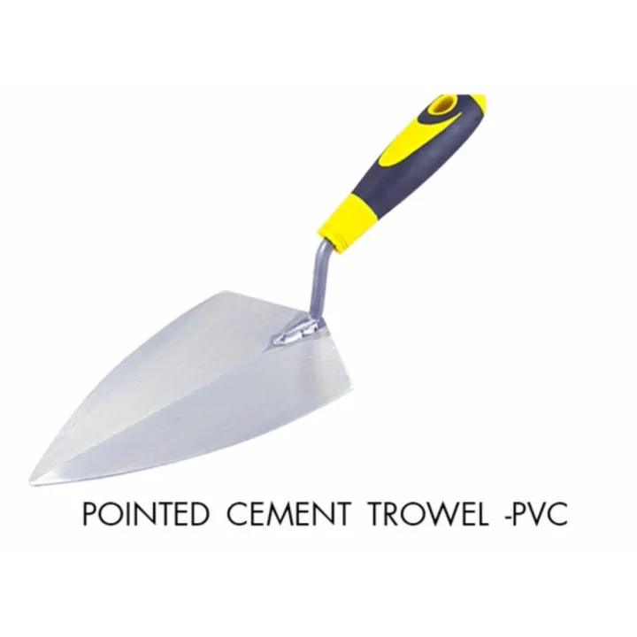 Creston Pointed Cement Trowel PVC Handle (7") Lazada PH