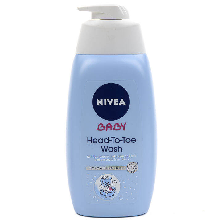 Nivea Baby Wash Hypoallergenic Gentle Head To Toe Lazada PH