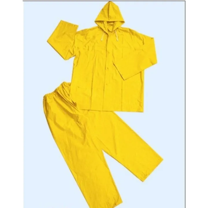 raincoat and pants