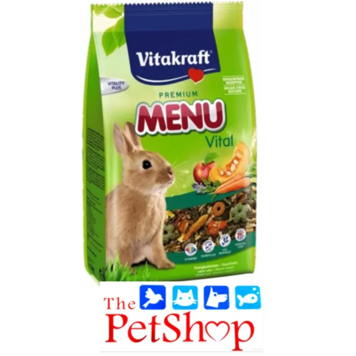 Vitakraft Rabbit Food 1kg Premium Menu Vital Lazada Ph 8713