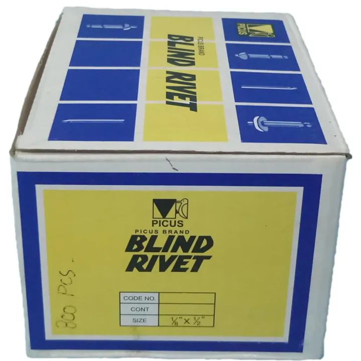 Aluminum Blind Rivets 1 8 X 1 2 1 Box Lazada Ph