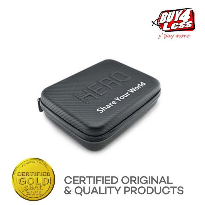 GOPRO 9 Inch Carbon Fiber Waterresistant Action Camera Case (Black