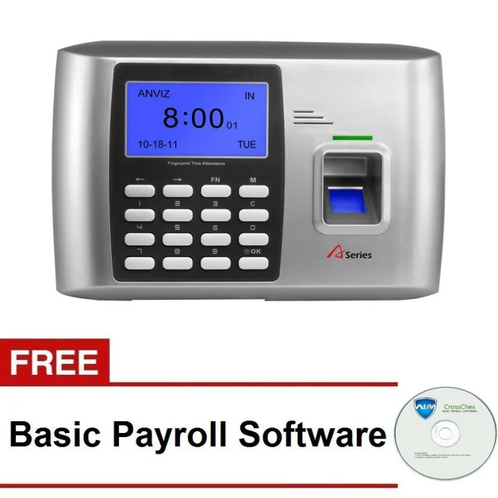 ANVIZ A300 Stand Alone Biometrics with FREE Payroll Software Lazada PH