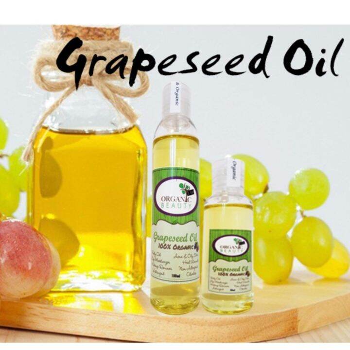 Organic Beauty Lab Grapeseed Oil 100ml + 50ml for Skin Care and