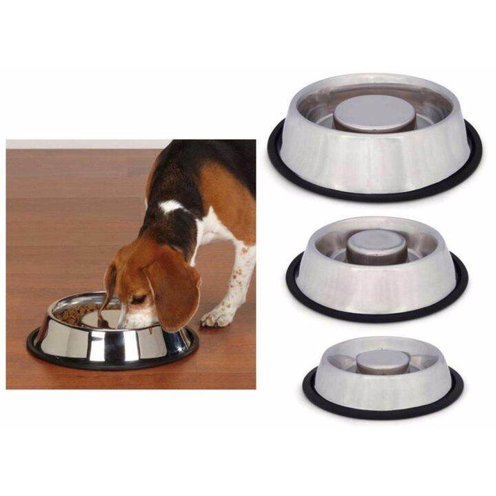 New ProSelect® EZ Eater Stainless Steel Bowls for Dogs and Cats 16 oz
