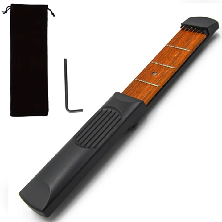 Portable Pocket Guitar Practice Strings Training Tool Trainer Gadget