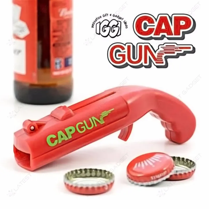 Cap Launcher Beer Bottle Opener Shooter Red Lazada PH