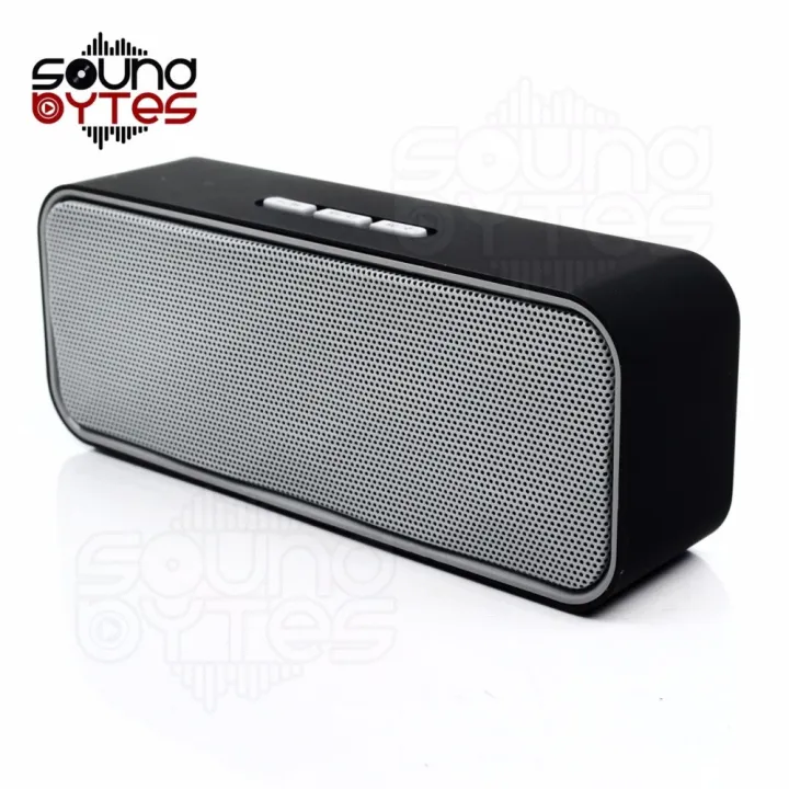 Sound Bytes K31 Bluetooth Wireless Stereo Speaker (Grey) Lazada PH