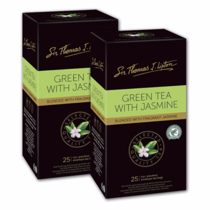 Lipton Jasmine Tea 2 Pack 25 Count per pack | Lazada PH