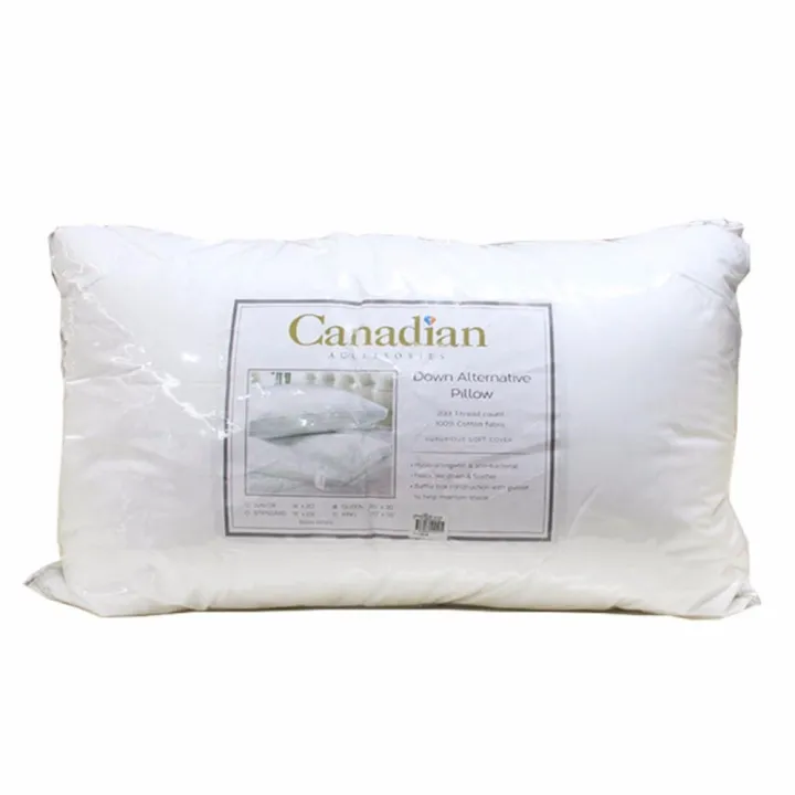 Canadian Accessories Down Alternative Pillow 17 PIL DWN ALTRNTV 20 x