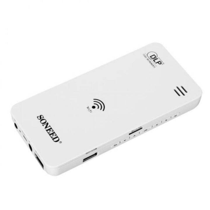 Handheld Rechargeable Multimedia DLP Projector With Wifi Casting