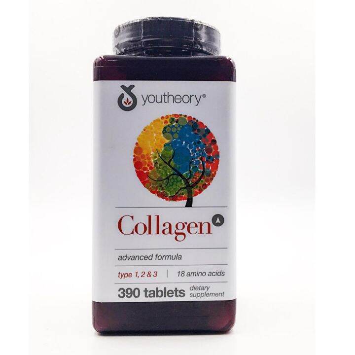 Youtheory collagen advanced formula 390 tablets Lazada PH