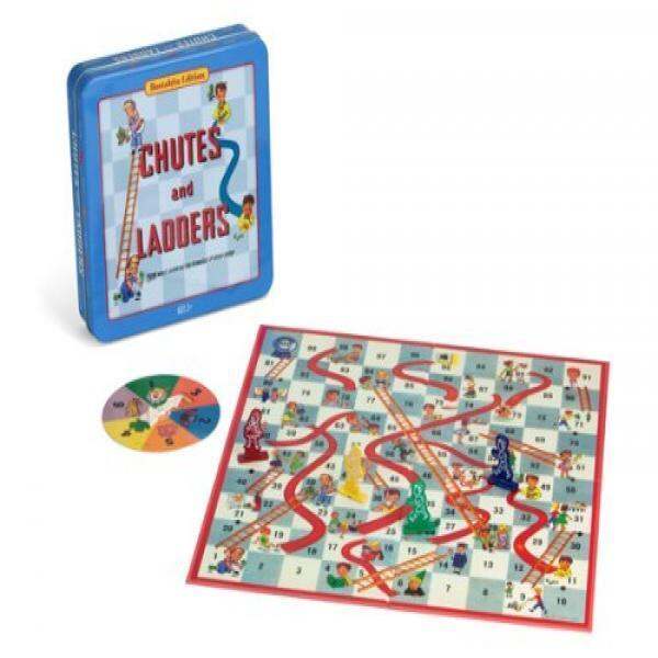 Chutes And Ladders Deluxe Board Game In Classic Nostalgia Collectors
