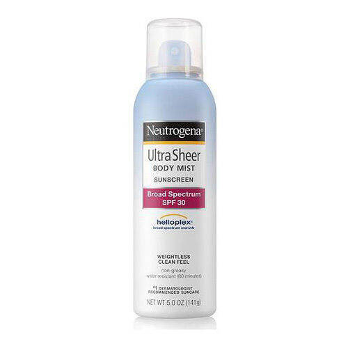 Neutrogena Ultra Sheer Body Mist Sunscreen Broad Spectrum (SPF30