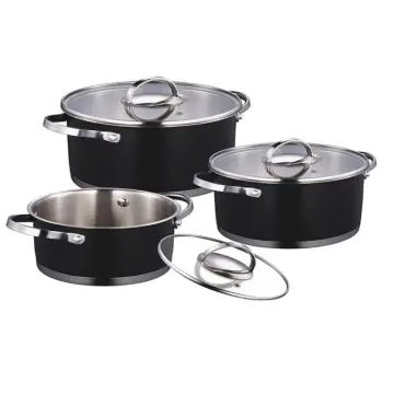Bergner - Essentials - Stainless Steel Stock Pot with Vented