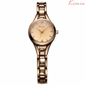 Kimio Women Watches Leather Bracelet Luxury Ladies Quartz Watch Woman  Casual Waterproof Dress WristWatch Clock Gift Dropshipping - AliExpress