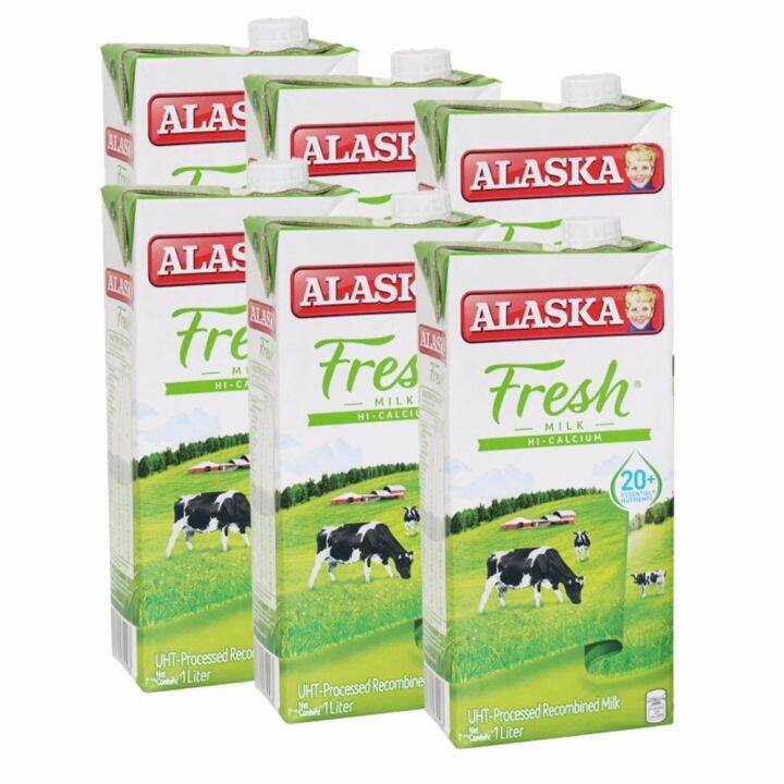 Alaska Fresh Milk 6 Pack (1L per pack) Lazada PH