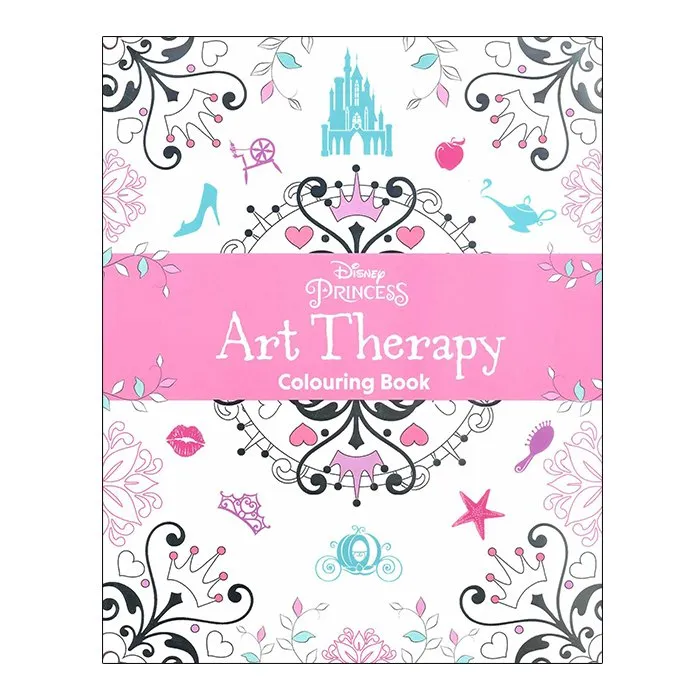 WS Disney Princess Art Therapy Coloring Book Lazada PH