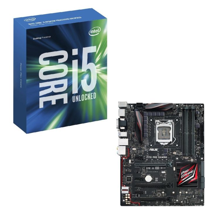 Intel Core i5-6500 Processor with Asus Z170 Pro Gaming DDR4