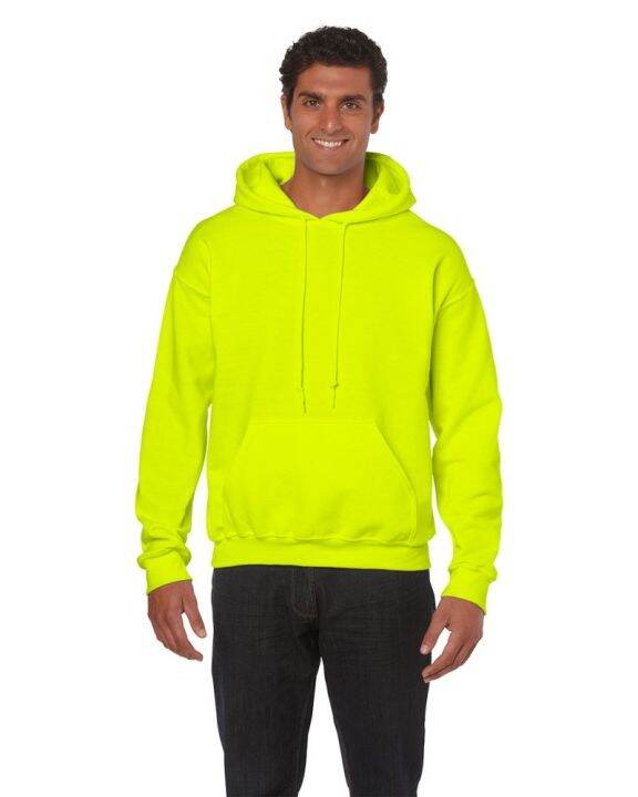 Gildan Classic Fit - American Size Hoodie (Safety Green) | Lazada PH