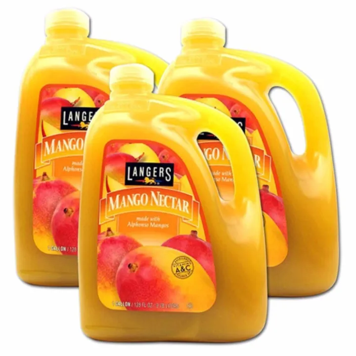 Langers Mango Nectar 3 Pack (3.78L per bottle) Lazada PH
