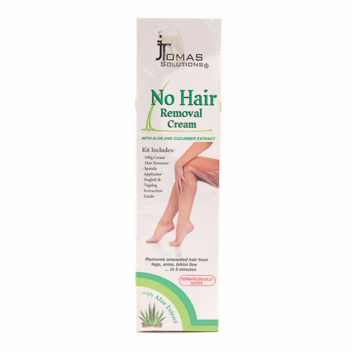 JTomas No Hair Removal Cream 100g | Lazada PH