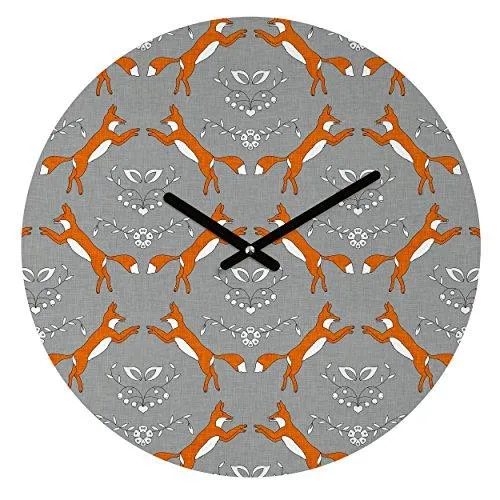 Deny Designs Holli Zollinger Foxen Round Clock Round 12" Lazada PH