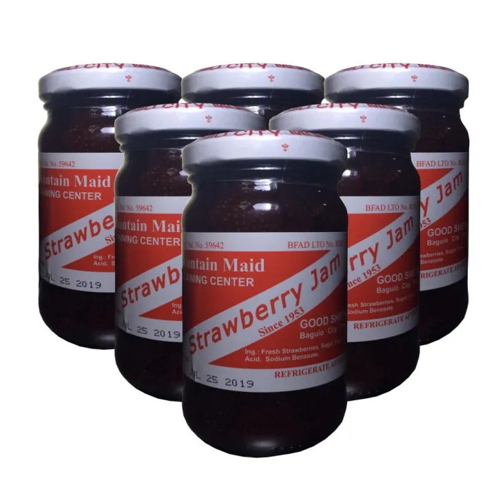 GOOD SHEPHERD Strawberry Jam 8 oz. (6 PCS) WITH FREE GOOD SHEPHERD