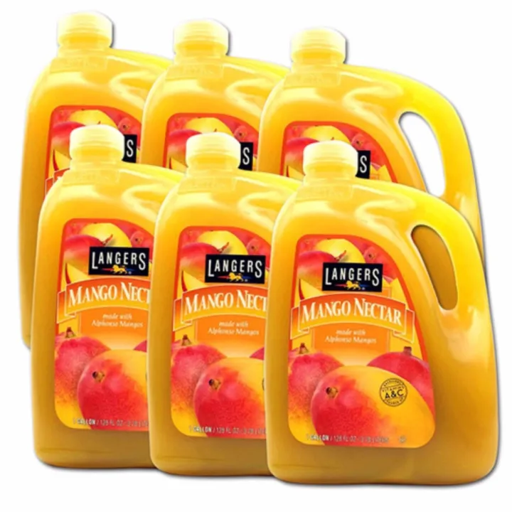 Langers Mango Nectar 6 Pack (3.78L per bottle) Lazada PH