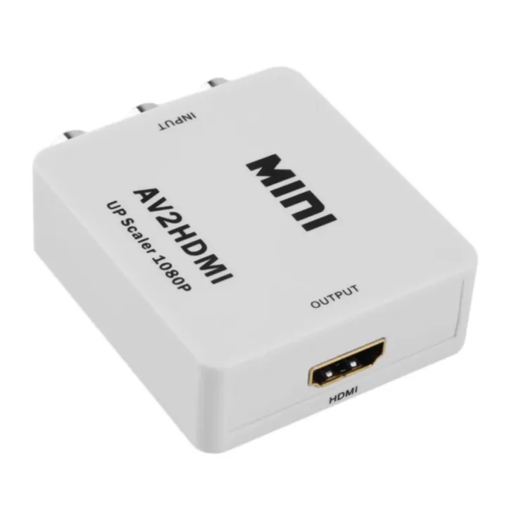 RCA to HDMI AV to HDMI 1080P AV2HDMI Mini AV to HDMI Converter Lazada PH