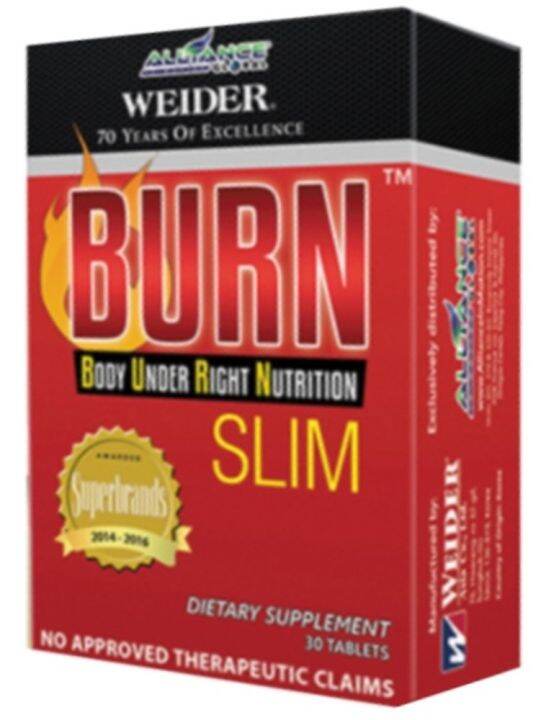 BURN Slim Fat Burner Weight Loss, with Garcinia Cambodia & Green Tea