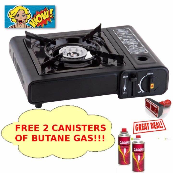 1Burner High Performance Butane Countertop Range Portable Stove Dual