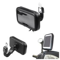 【】 Cybershock Bike Handle Phone Mount Cradle Holder โทรศัพท์มือถือรถจักรยานยนต์ Handlebar กระเป๋ากันน้ำสำหรับโทรศัพท์มือถือ XL Size