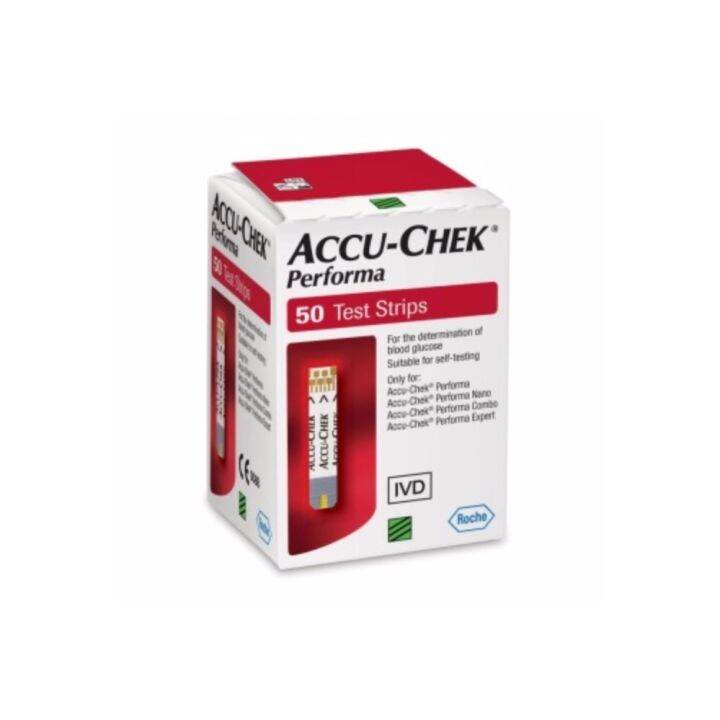Accuchek performa 50 test strips Expiry Date Aug 2024 Lazada PH