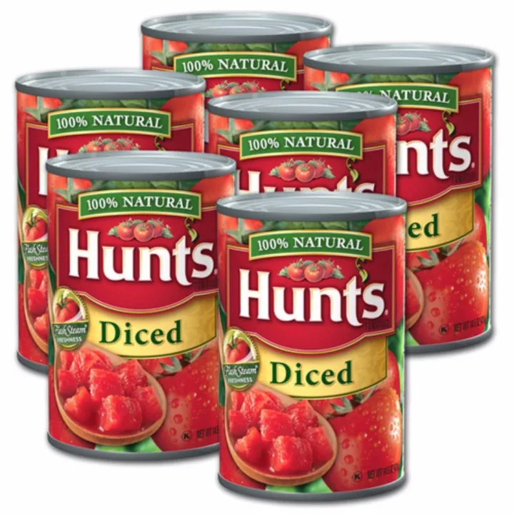 Hunt's Diced Tomatoes 6 Pack (411g per can) Lazada PH