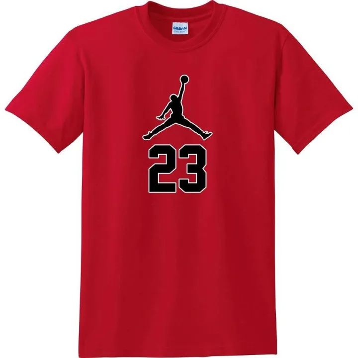 GILDAN BRAND JORDAN 23 SHIRT (RED) | Lazada PH