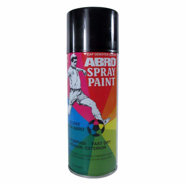 Concorde Abro Spray Paint Gloss Black 8 oz./227g | Lazada PH