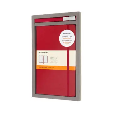 Moleskine Large Red Daily 2024 Planner 