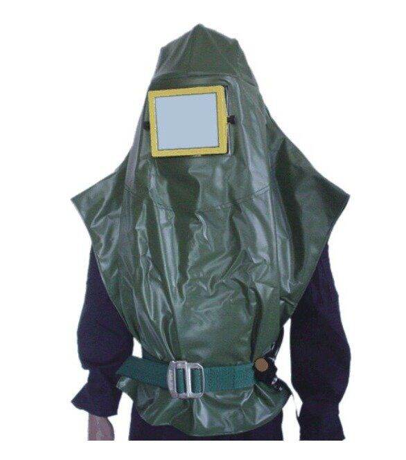 Blue Eagle Air Supplied Sandblast Respirator Mask Hood CE approved