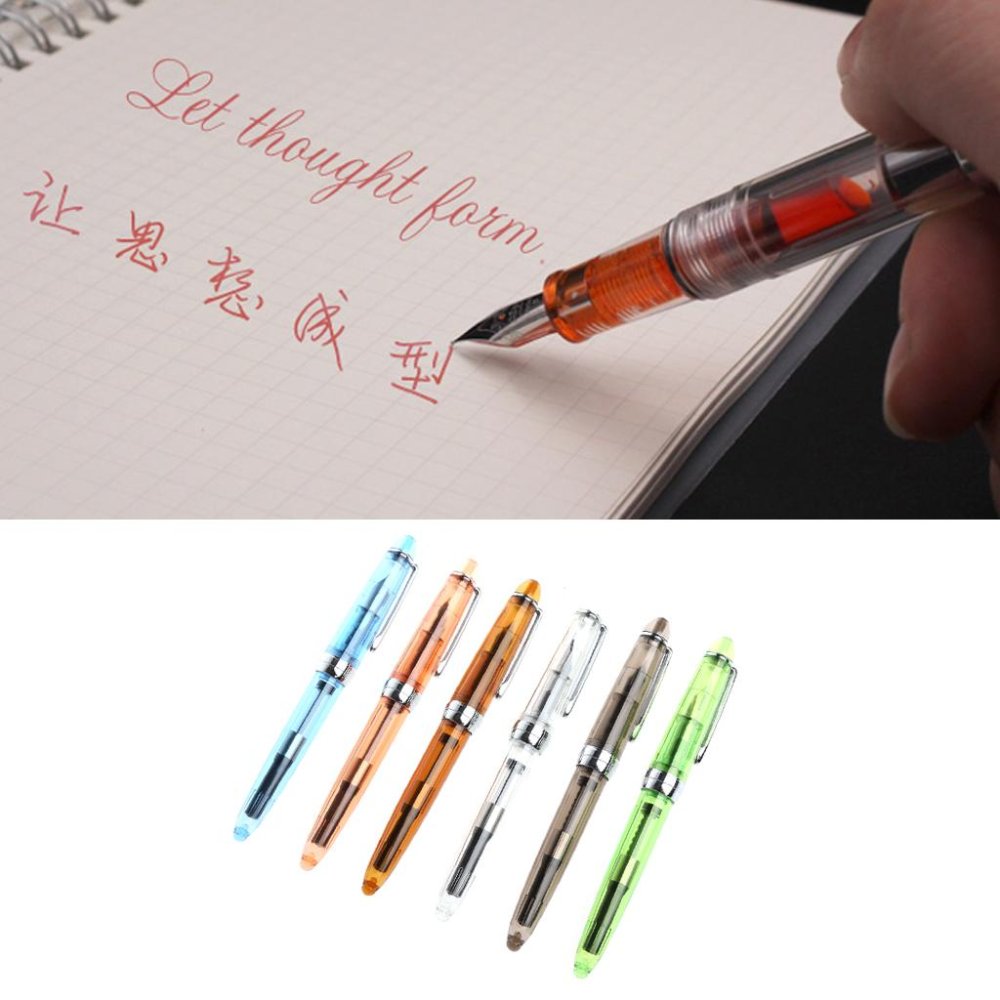 JINHAO 992 Medium Nib Fountain Pen 0.5mm Stationery Supplies Writing Tools Gift 