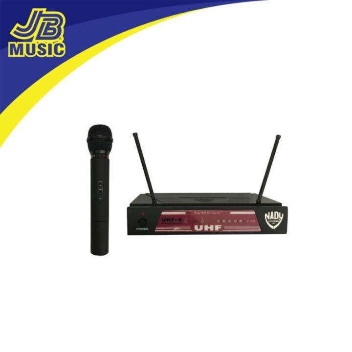 Nady Handheld Microphone Wireless System UHF4HT / CH 14 Lazada PH
