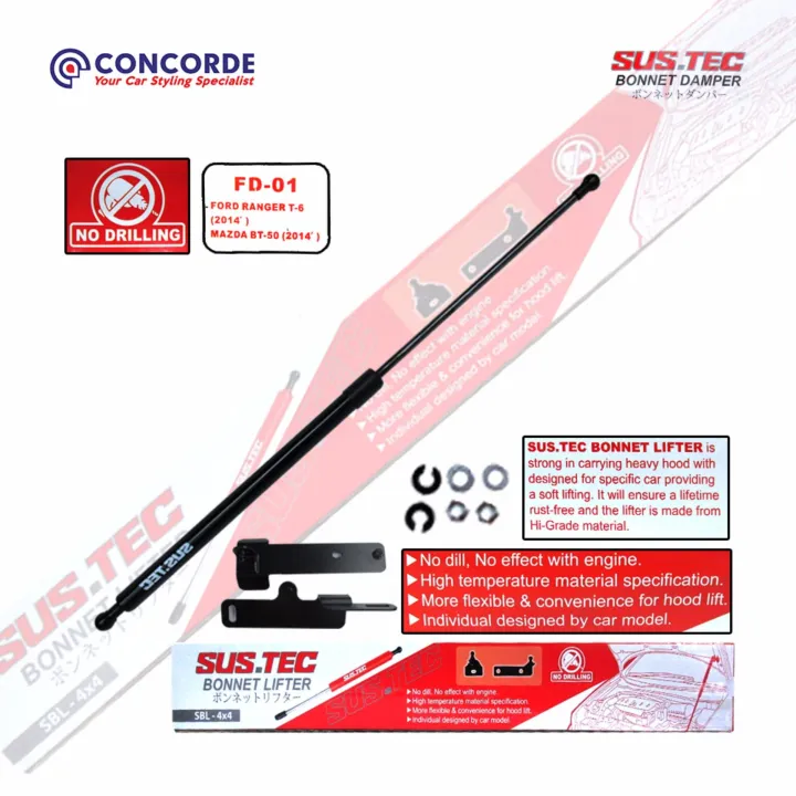 Concorde SUS.TEC Lifter Ford Ranger T6 (2014) & Mazda BT 50