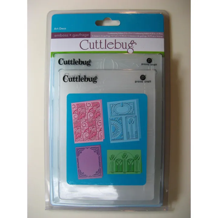 Cuttlebug Embossing Folder Art Deco Lazada PH